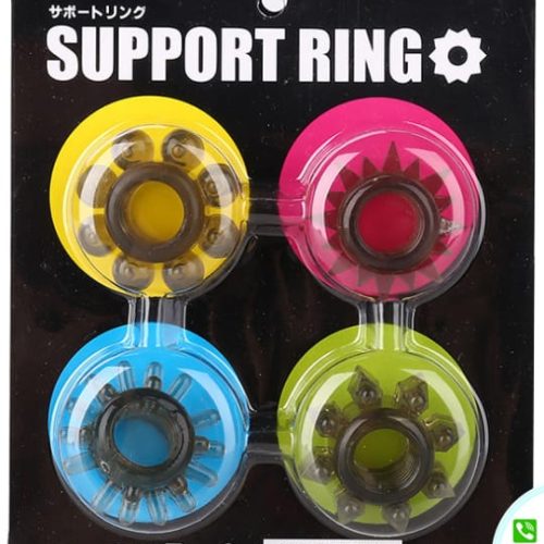 Bộ 4 vòng đeo dương vật Support Ring - vòng đeo dương vật - vòng đeo cu