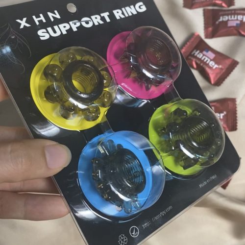Bộ 4 vòng đeo dương vật Support Ring - vòng đeo dương vật support ring