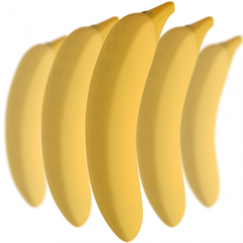 Dương vật giả trái chuối không lột vỏ có rung - banana có vỏ.