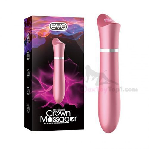 Máy rung đồ chơi Evo Crown Massager mini