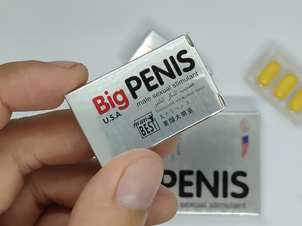 Hộp nhỏ 3 viên 99k cho khách dùng thử - Cường dương big penis cho nam giới.