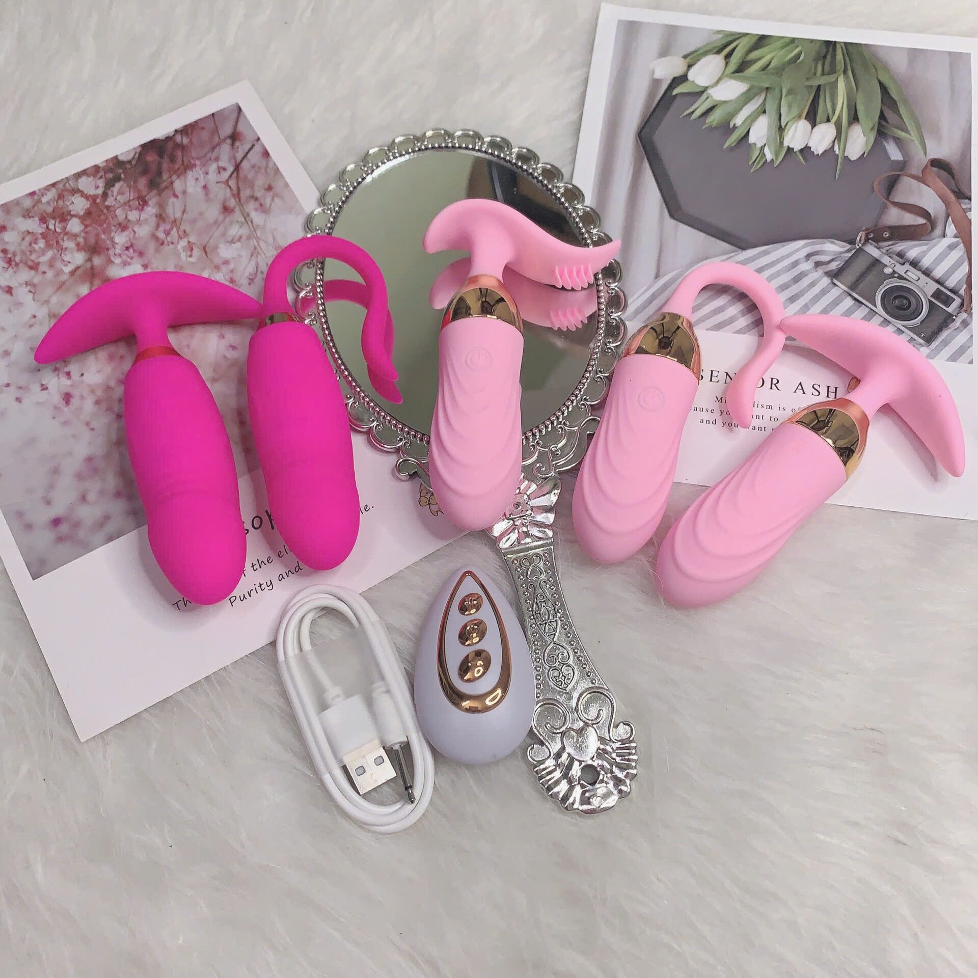 Trứng rung không dây với 10 chế độ rung có thiết kế hình mỏ neo.